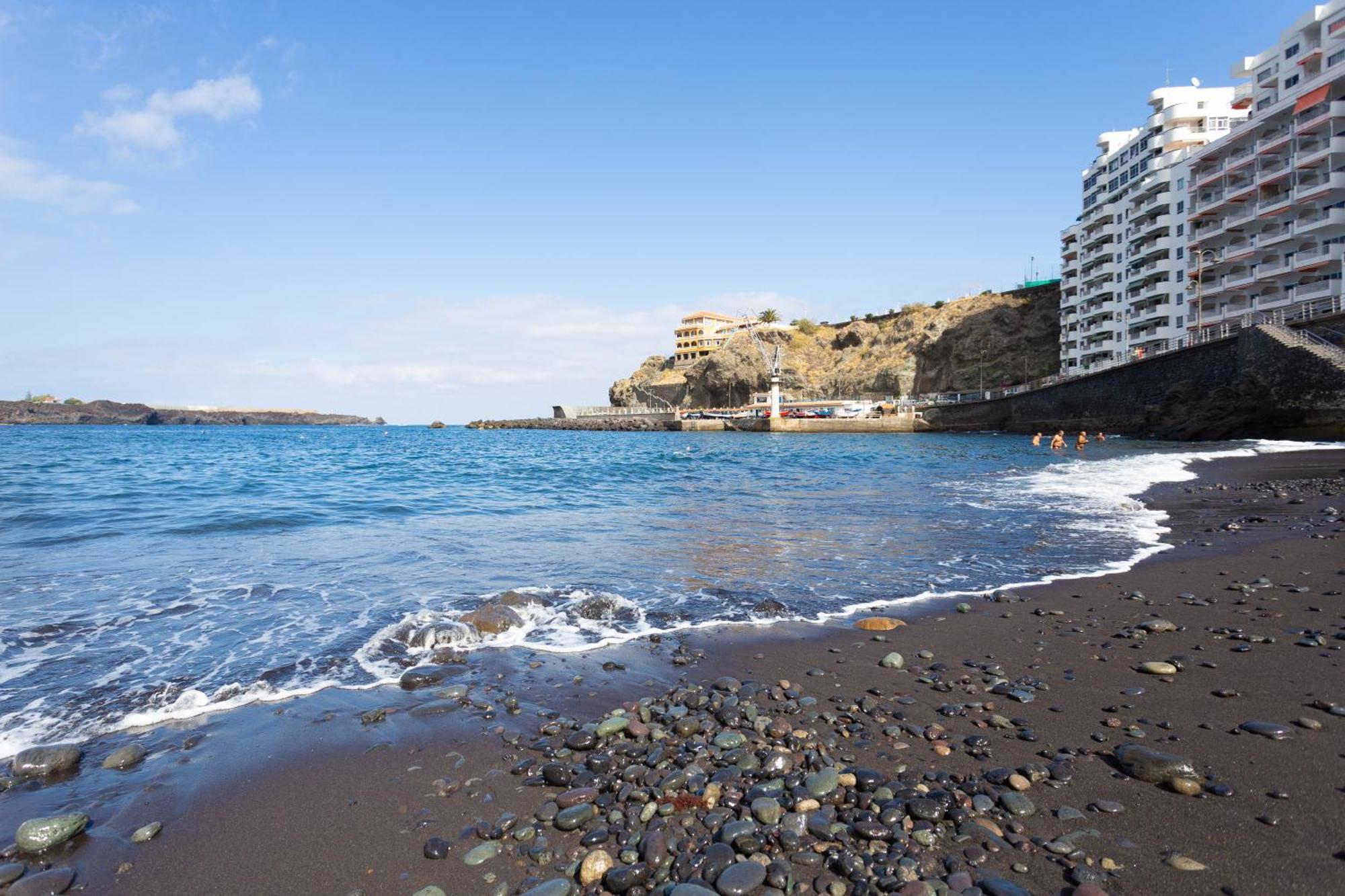 Cozy Seafront Studio With Balcony & Ocean Views San Marcos  エクステリア 写真